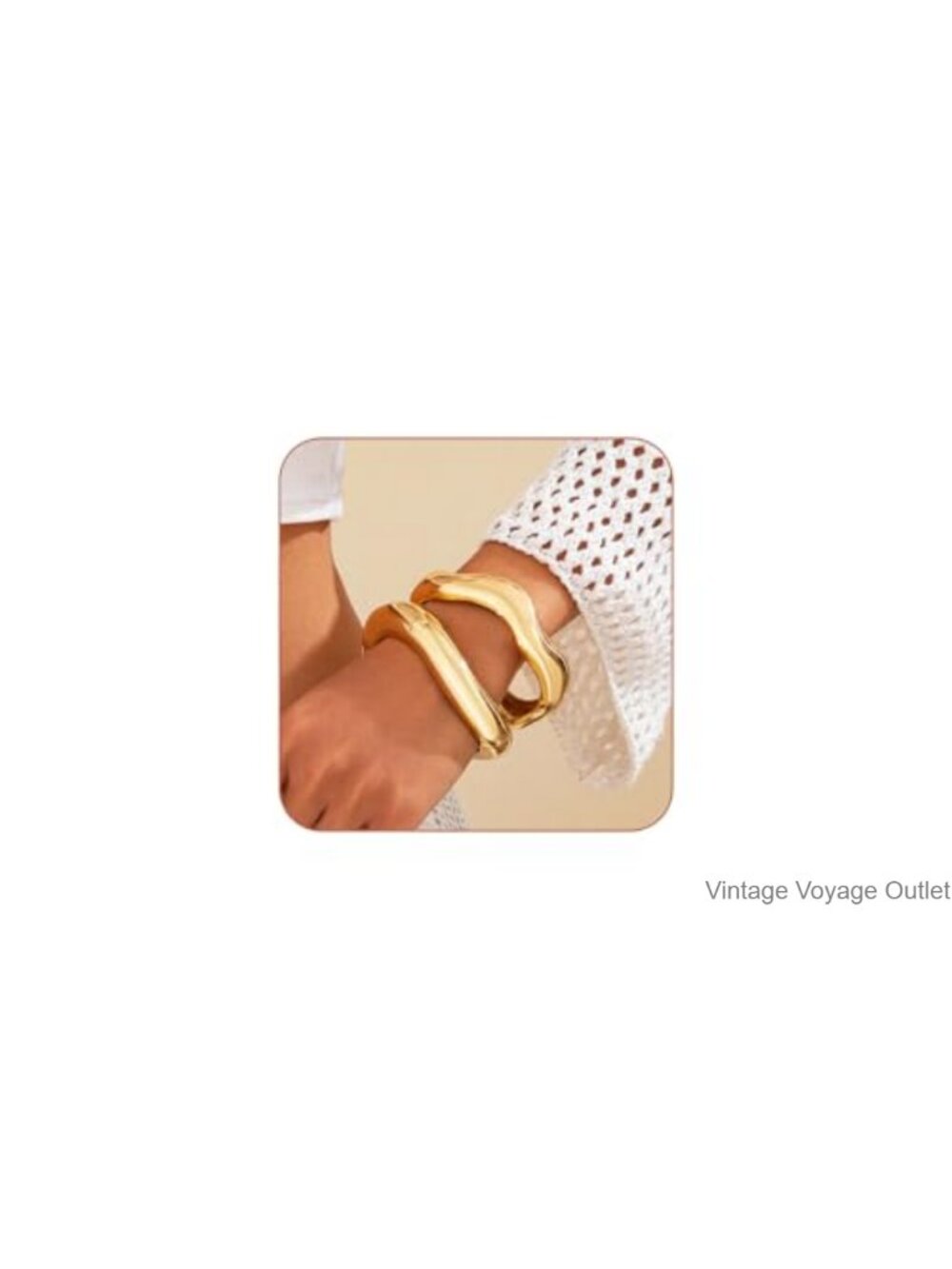 Wide Chunky Hinged Cuff Bangle Bracelet Open Metal Trendy Jewelry